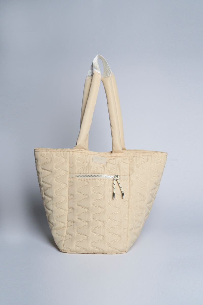 Cartera Matelassé con Bolsillo al Frente