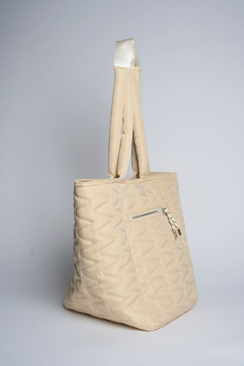 Cartera Matelassé con Bolsillo al Frente