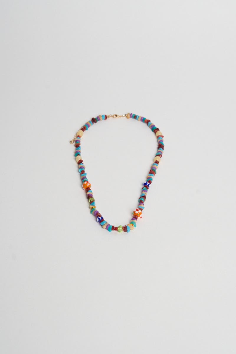 Collar Piedritas Multicolor