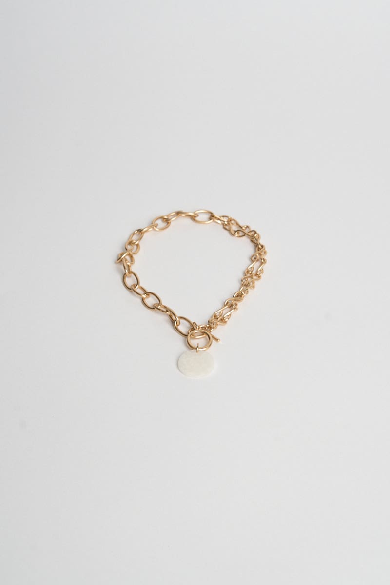 Collar Cadena Eslabones Combinados