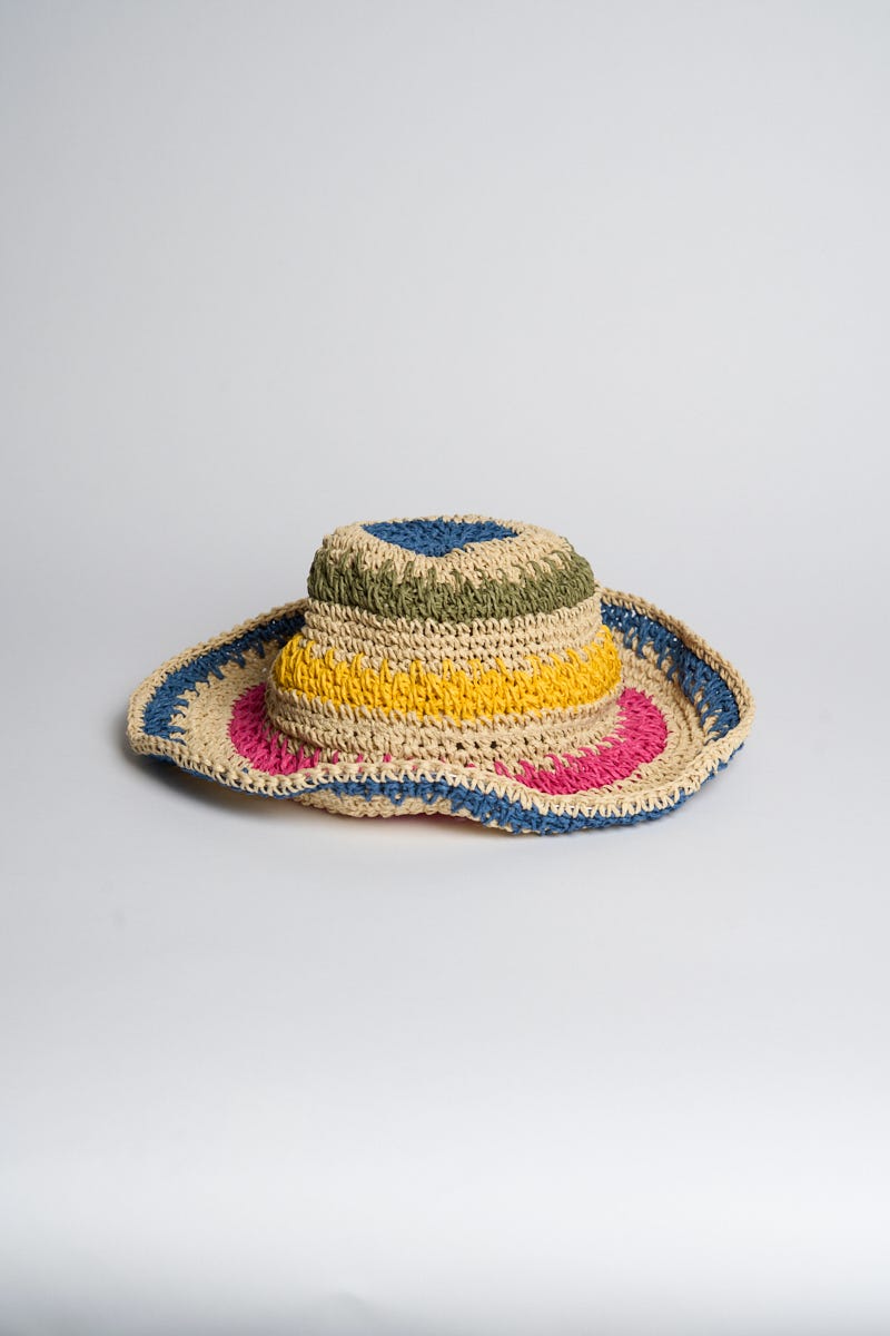 Sombrero Capelina Multicolor