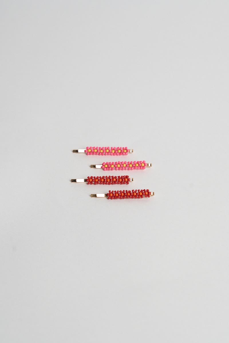 Hebillas Set x4 Clip Mostacillas