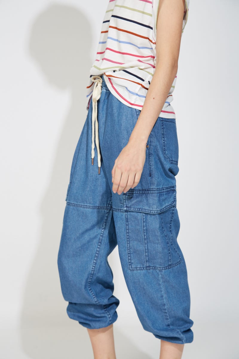 Jogger Denim Índigo