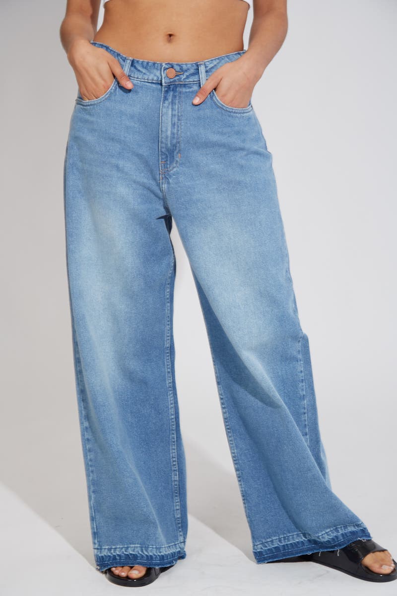 Jean Wide Leg Índigo
