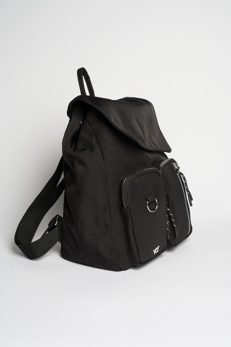Mochila Nylon Cinco Bolsillos