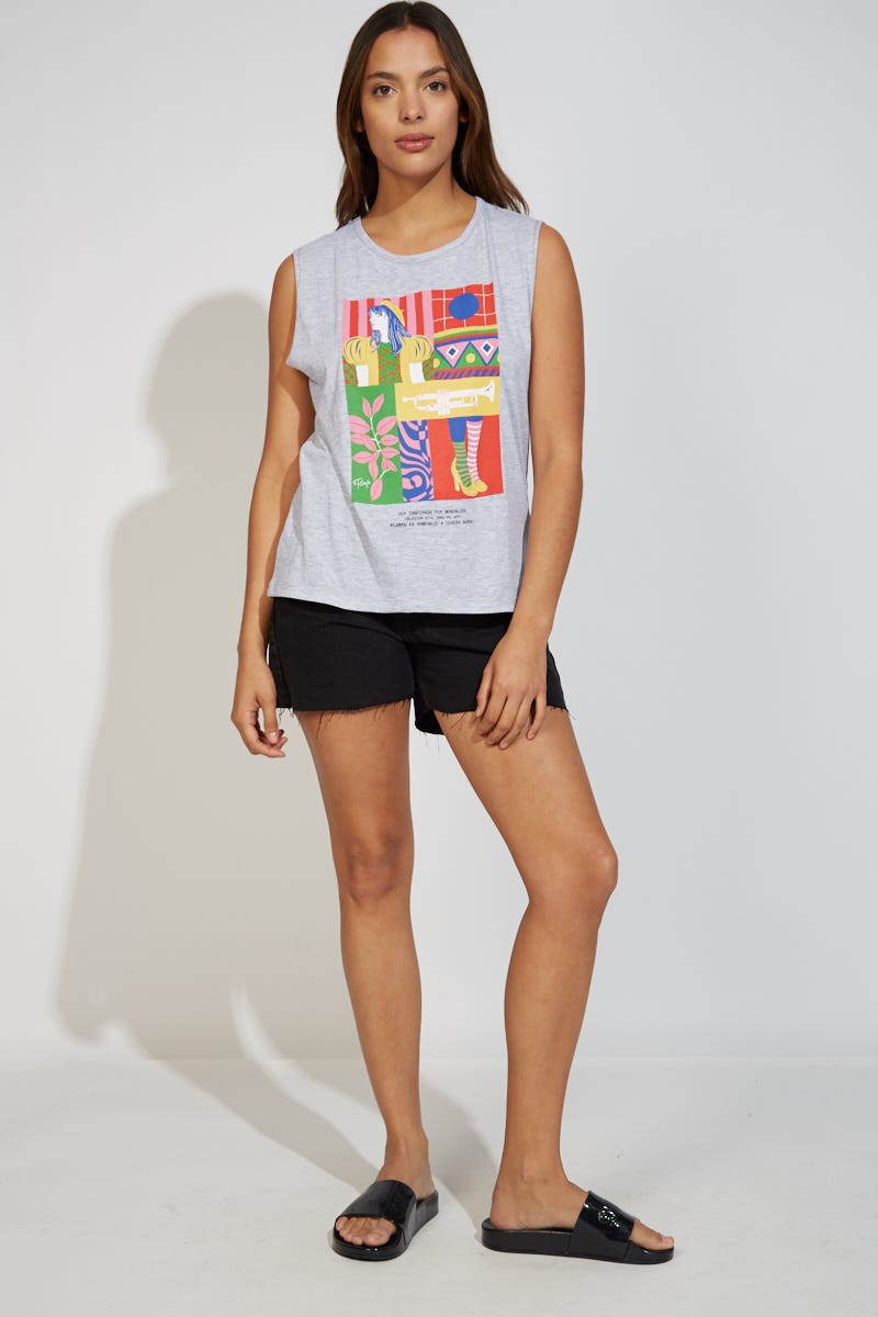 Musculosa TERESA BURGA por Florfu para Ver®