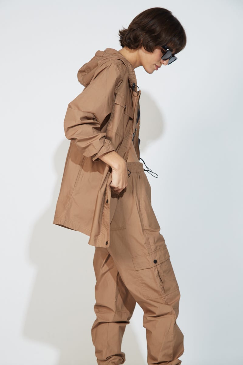 Pantalón Parachute Papertouch Camel