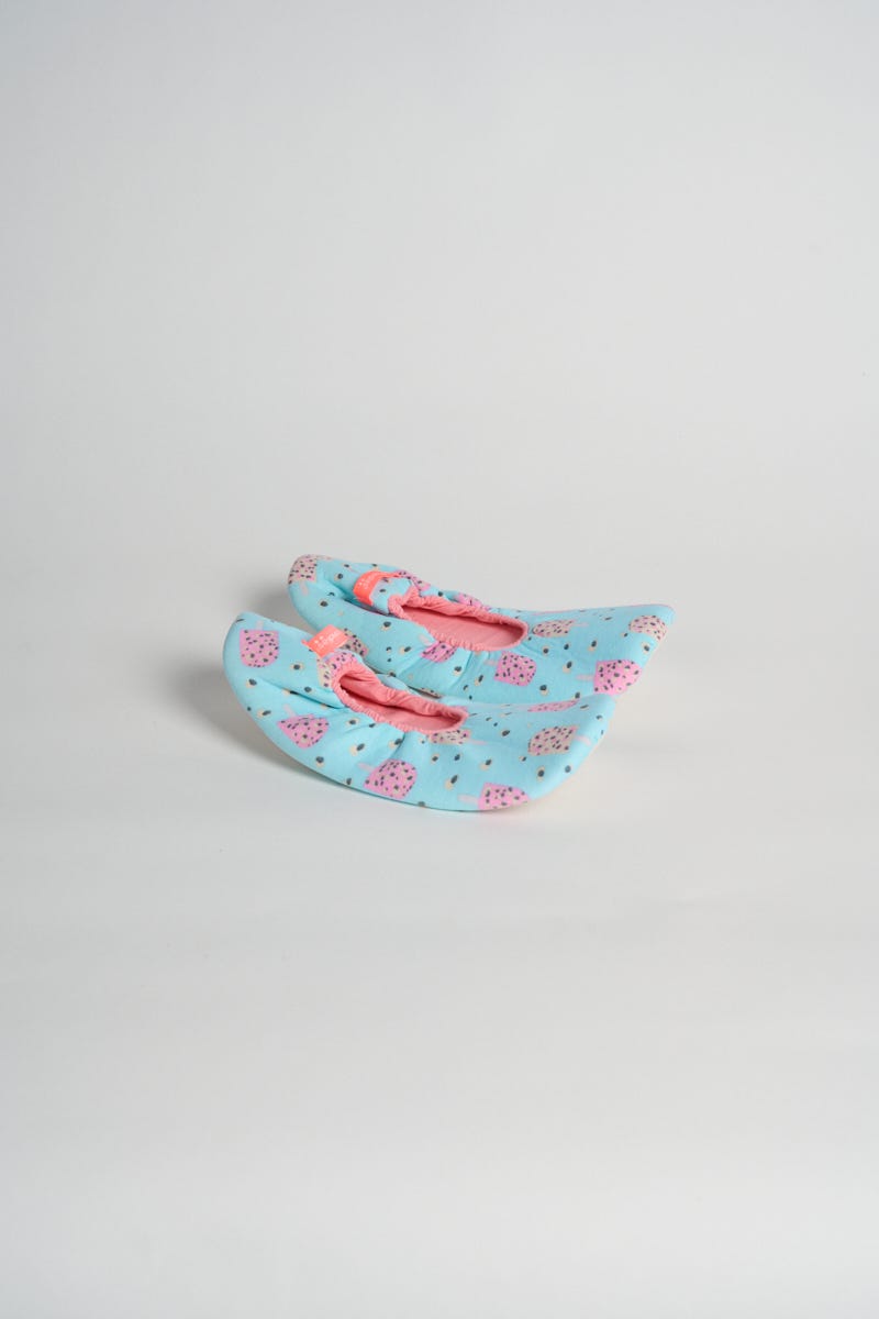 Pantuflas Helados de Floripondias para Ver®