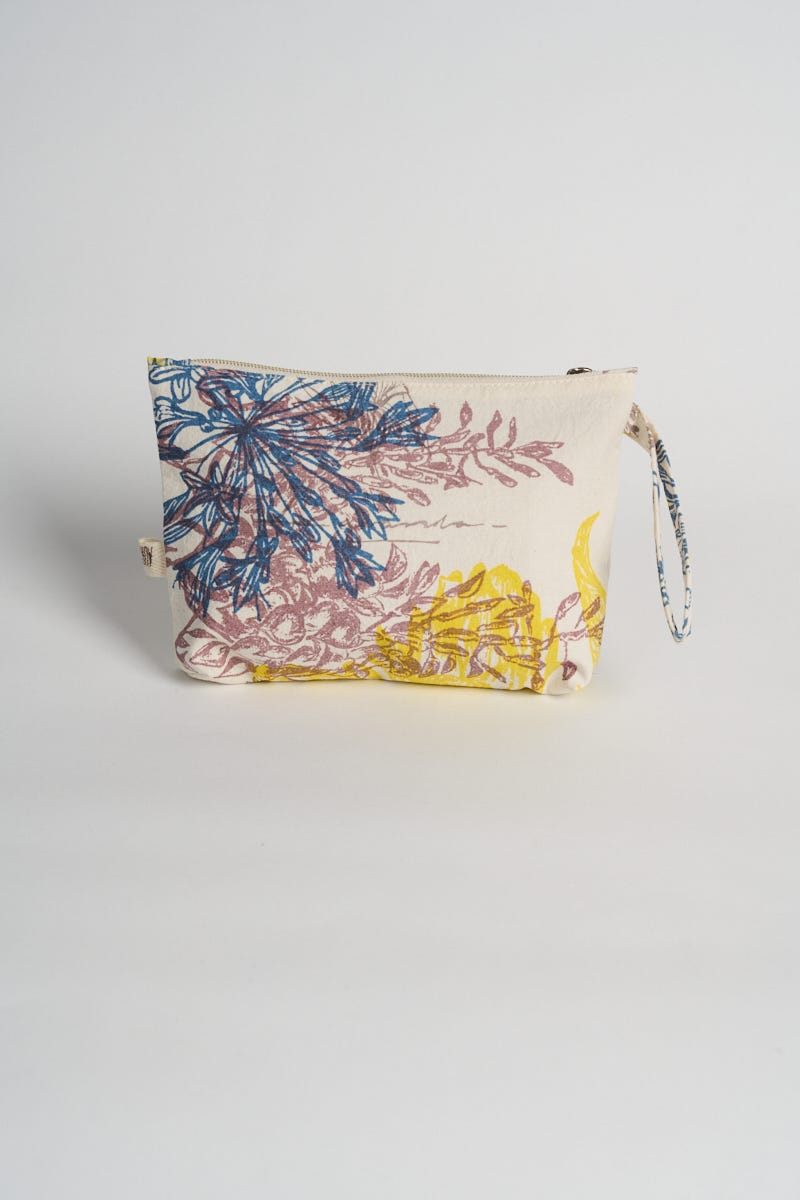 Necessaire Tusor Flores de Aurelia para Ver®
