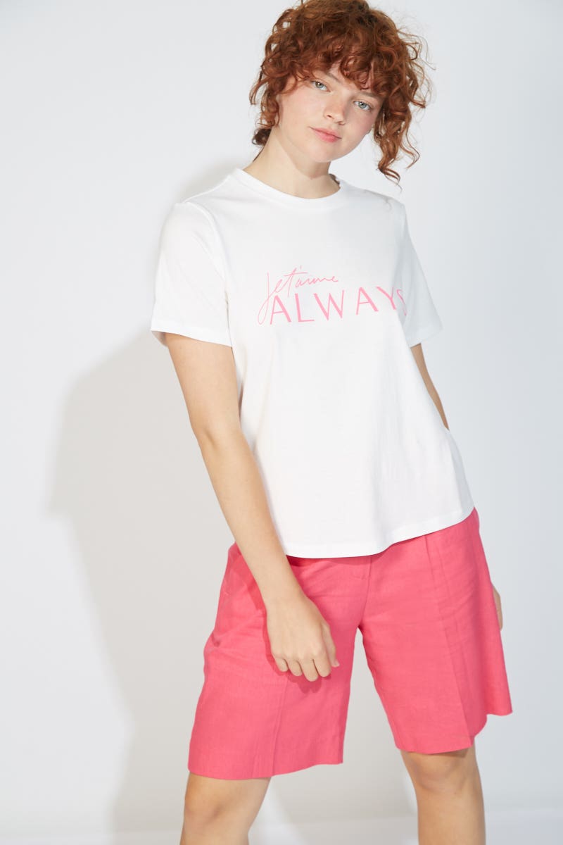 Remera Estampa Je t'aime Always 