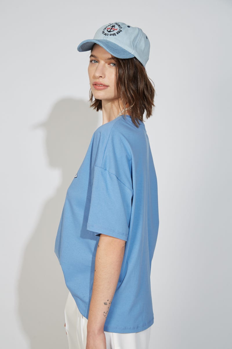 Remera Estampa Navy - Waves Of Life