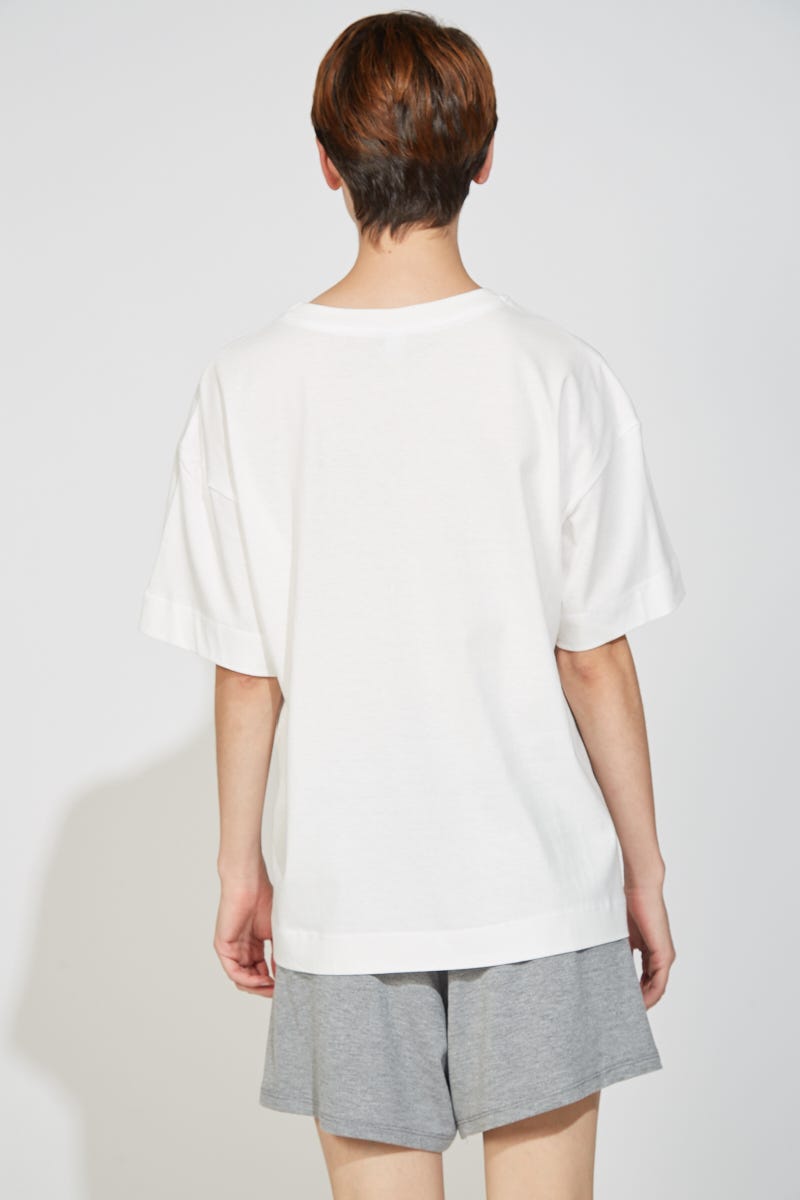 Remera Algodón Calm Blanca 