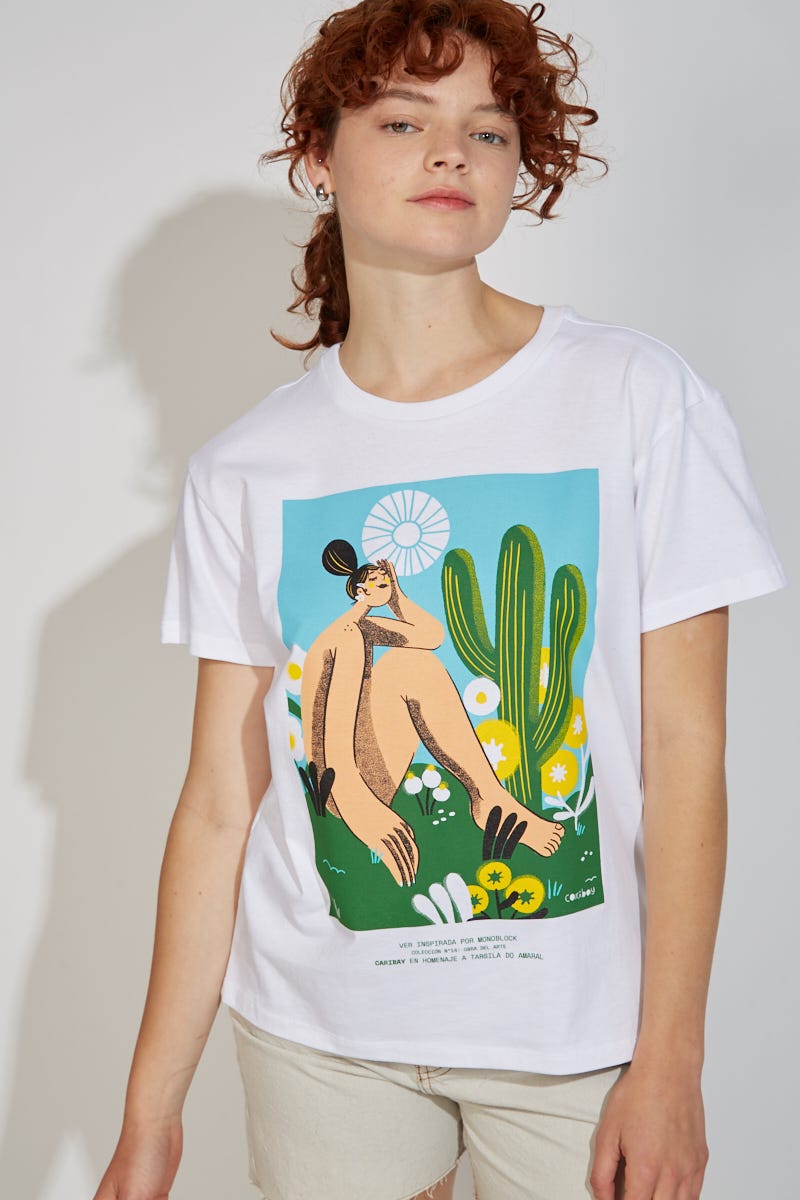 Remera TARSILA DO AMARAL por Caribay para Ver®