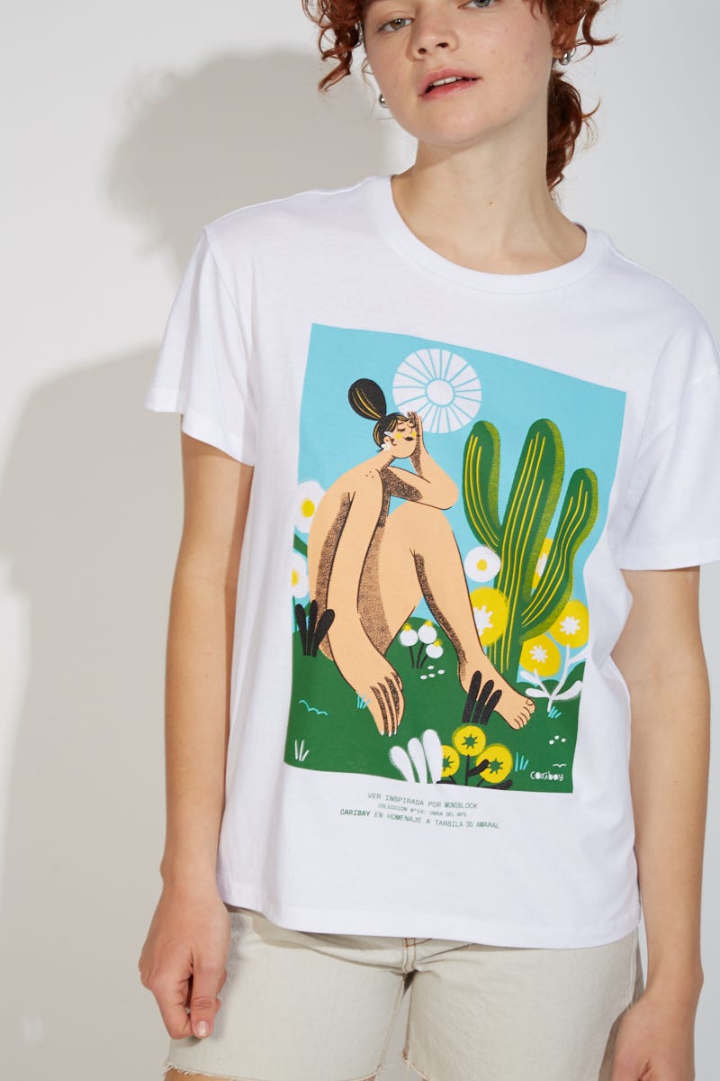 Remera TARSILA DO AMARAL por Caribay para Ver®