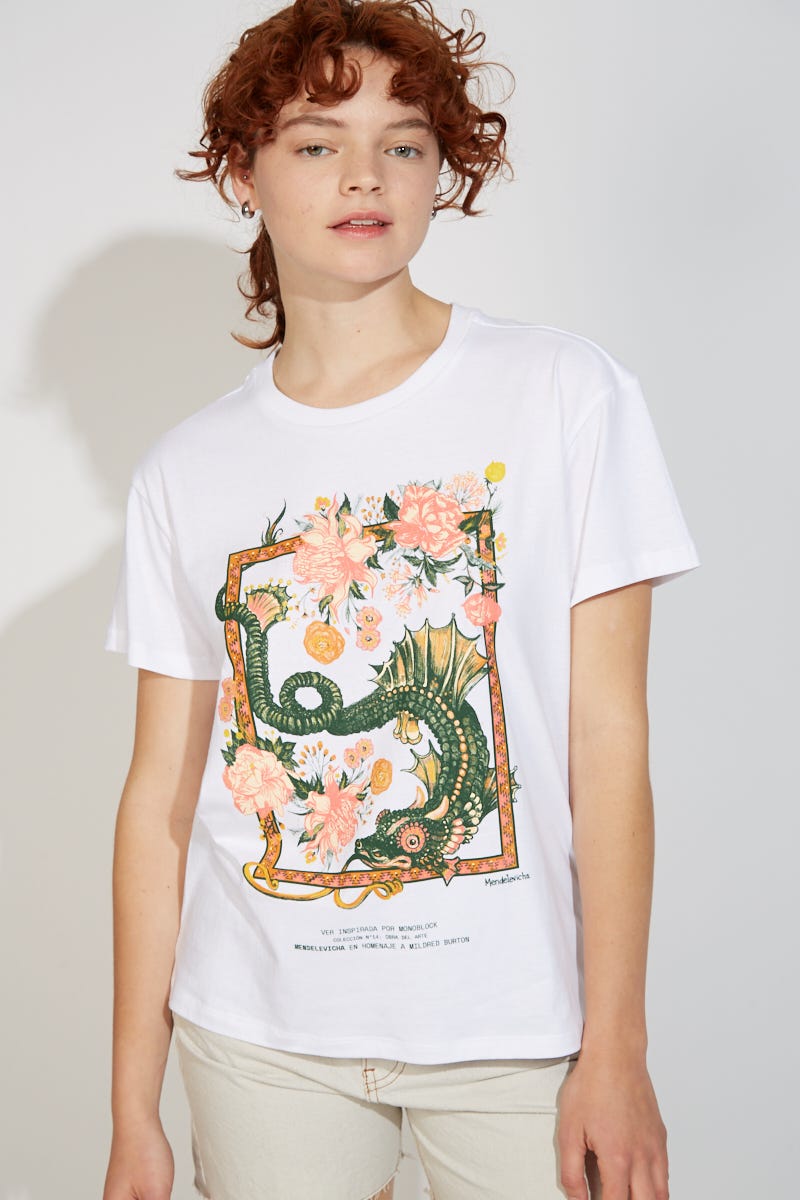 Remera MILDRED BURTON por Mendelevicha para Ver®