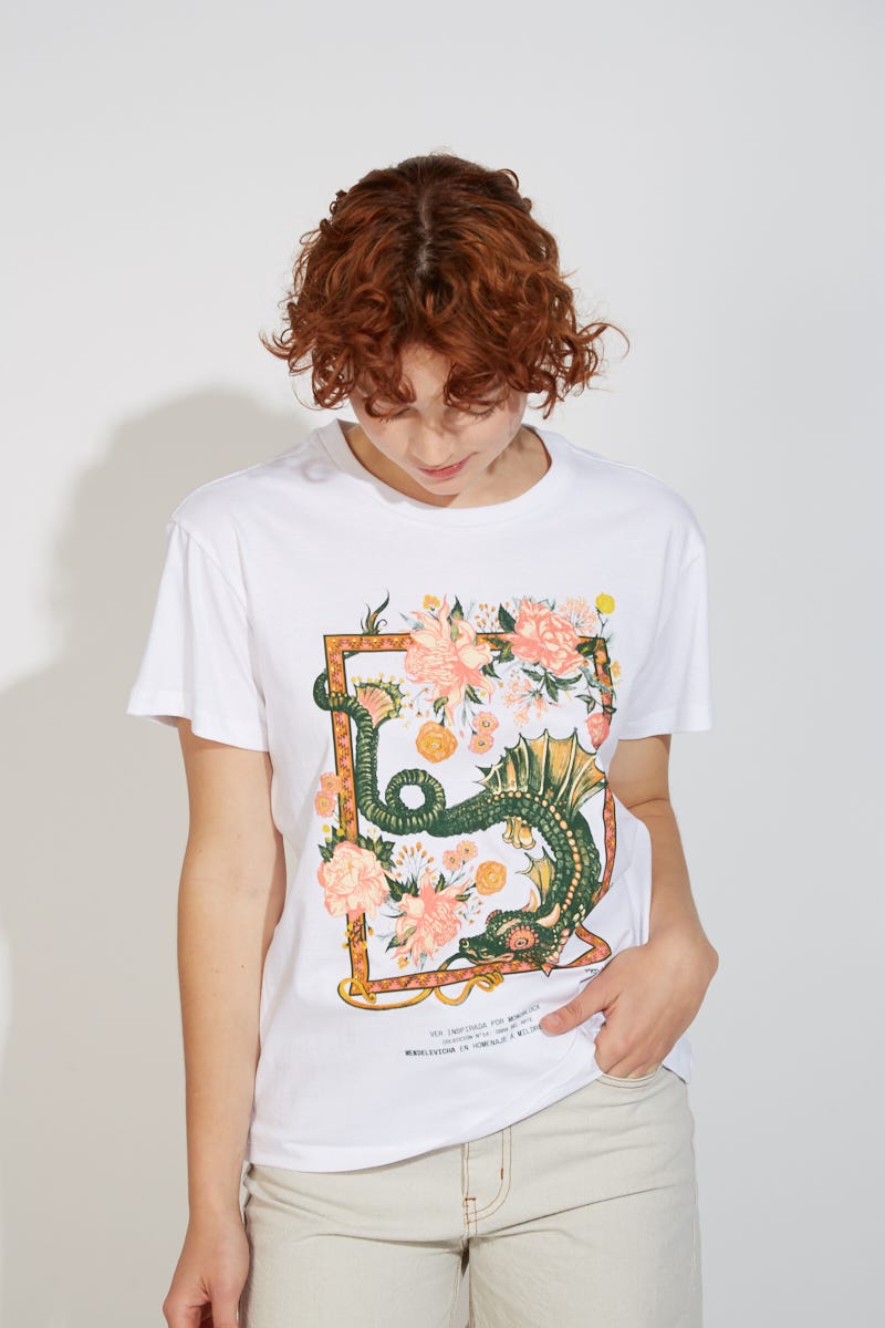 Remera MILDRED BURTON por Mendelevicha para Ver®