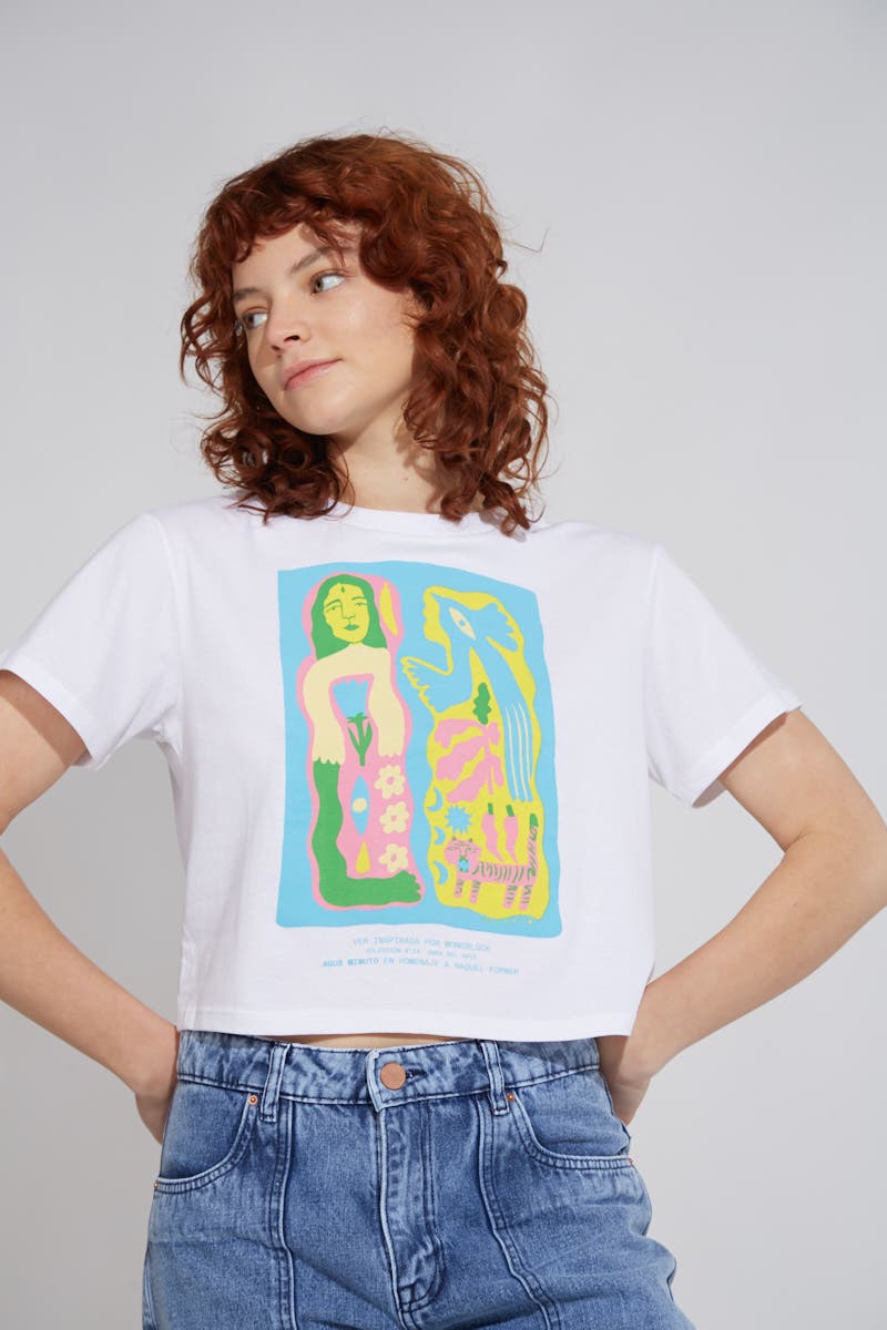 Remera RAQUEL FORNER por Agus Minuto para Ver®
