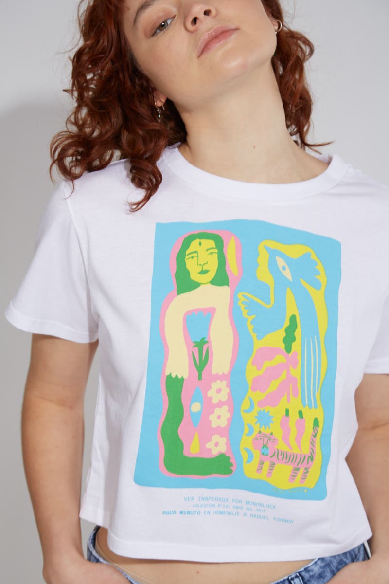 Remera RAQUEL FORNER por Agus Minuto para Ver®