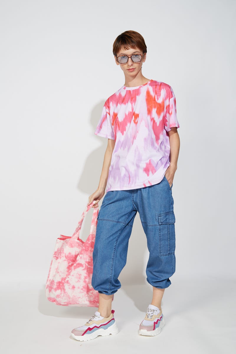 Remera Tie-Dye Fucsia