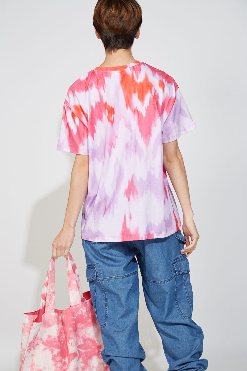 Remera Tie-Dye Fucsia