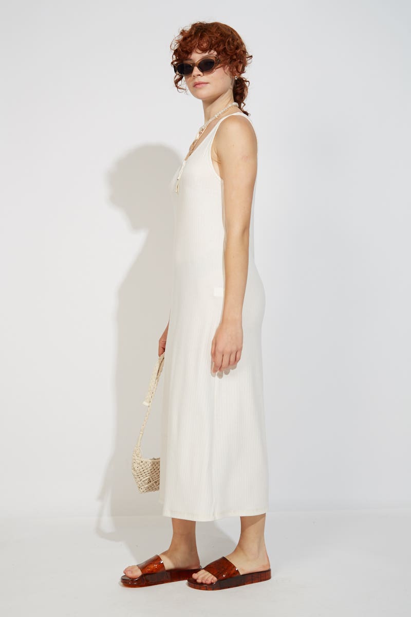 Vestido Básico Morley Crudo